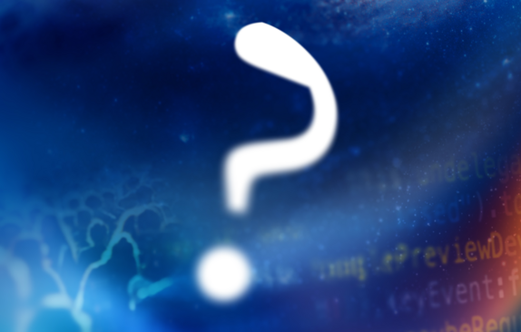Bild mit einem Fragezeichen als Symbol der "Semesterfrage".