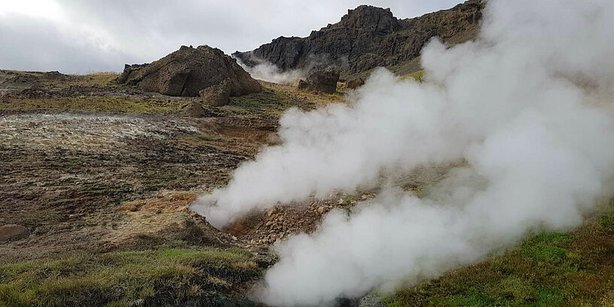 Geothermale Aktivität