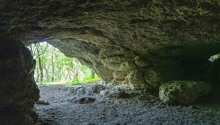 © Uni Wien / Doris Nagel Bild der Höhle Teufelslucke bei Roggendorf, Niederösterreich