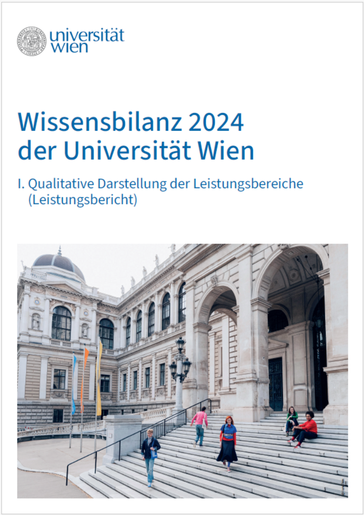 Cover des Leistungsberichts 2024